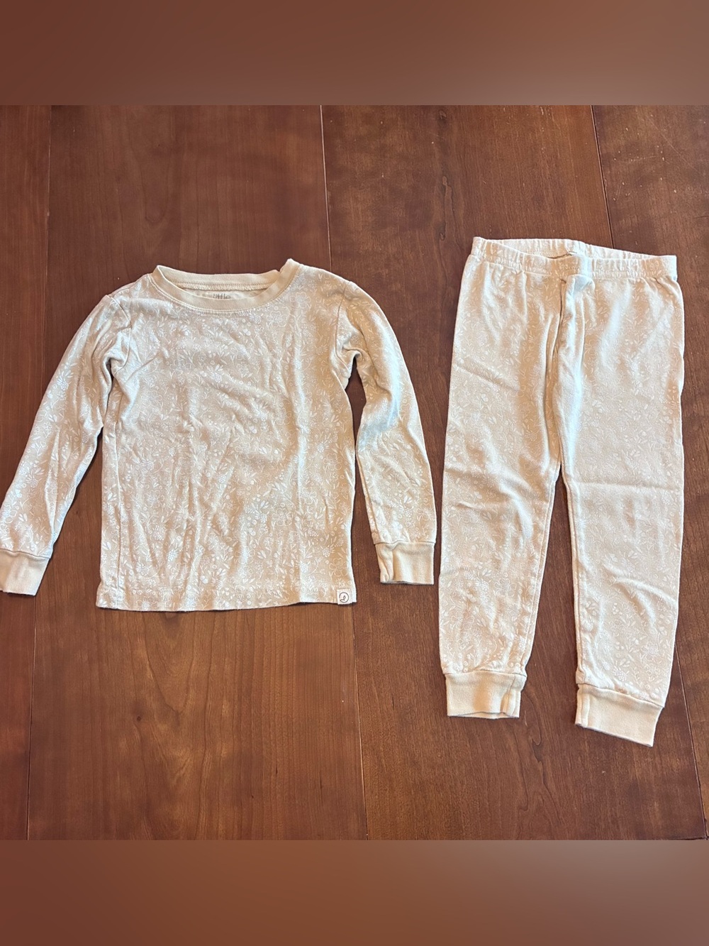 4T little planet by carter's floral pj set